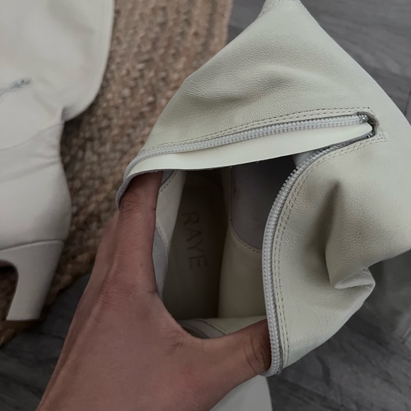 RAYE Curve Boot in Bone White - Picture 8 of 12